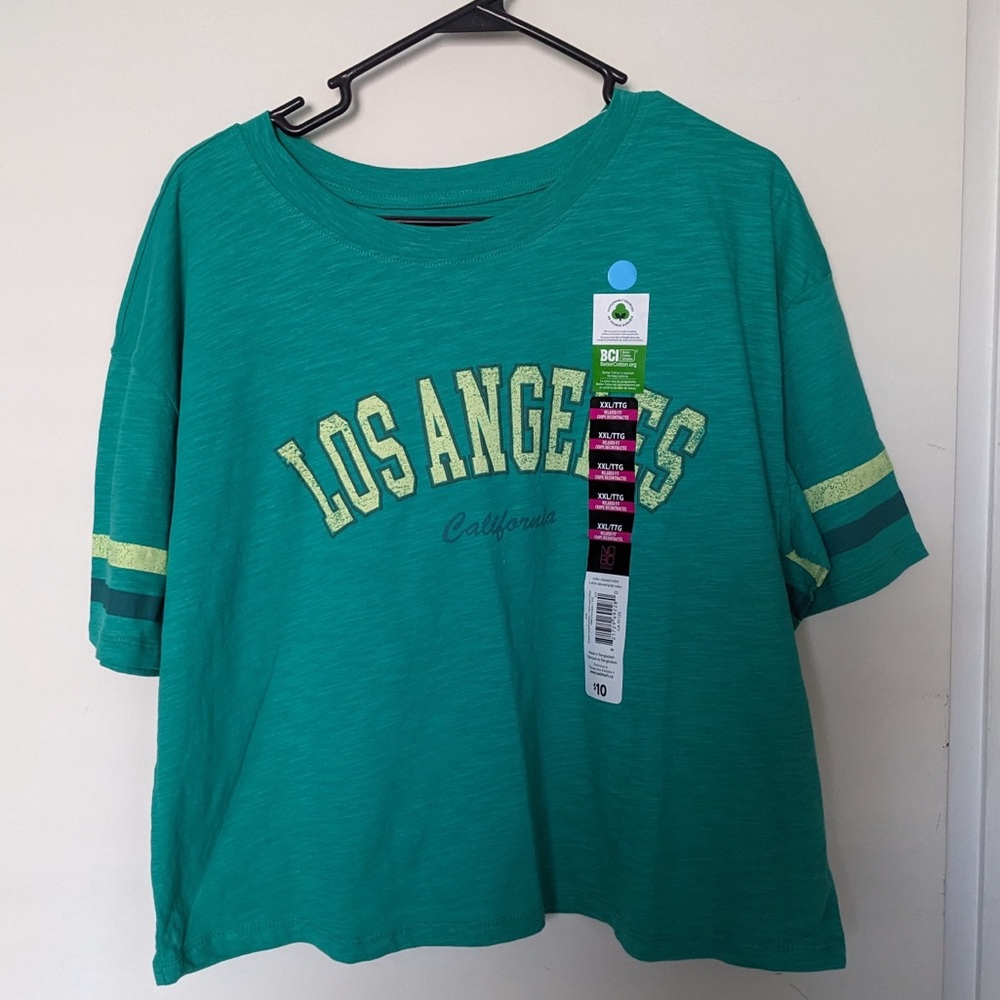 Walmart green t-shirt size XXL-large